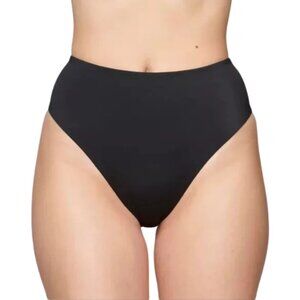 NWT CUUP The Highwaist Swim Bikini Bottom in Black Sz. M